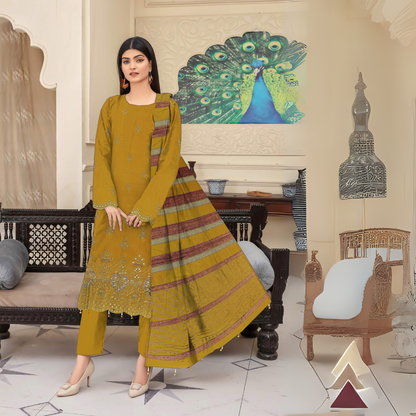 Afsana Embroidered –003