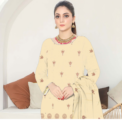 Agaz-e-Surma Embroidered –004