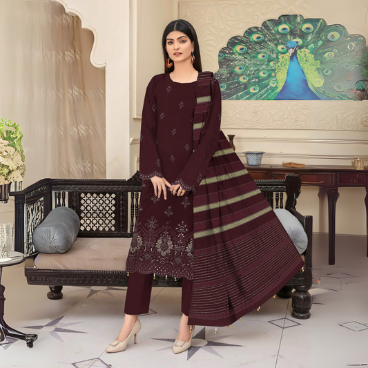 Afsana Embroidered –001