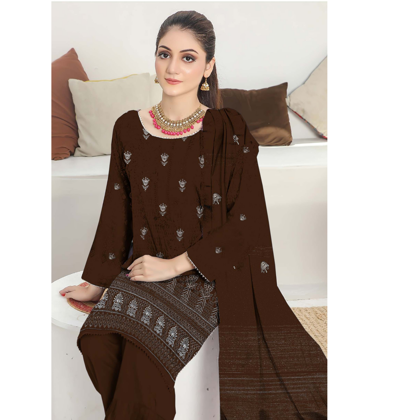 Agaz-e-Surma Embroidered –003